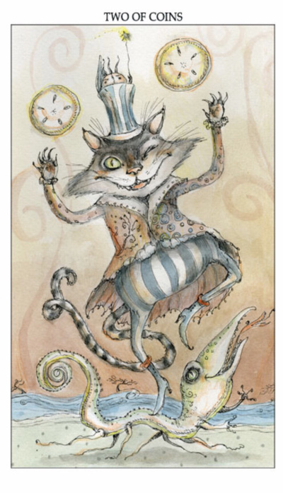 Card of the Day – 2 of Pentacles – Tuesday, August 7, 2018 — Tarot by&nbsp;Cecelia