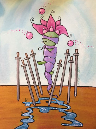 Card of the Day – 8 of Swords – Wednesday, August 8, 2018 — Tarot by&nbsp;Cecelia