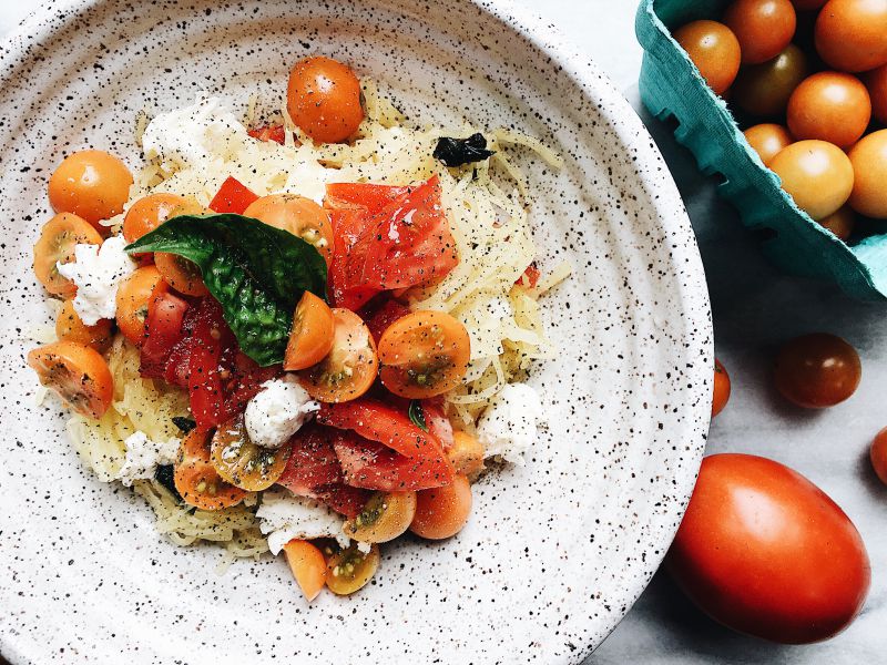 Fresh Tomato, Basil & Mozzarella Spaghetti Squash “Pasta” — The&nbsp;Kitchenologist©