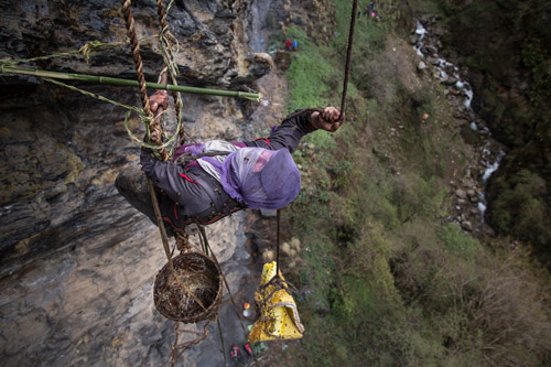 “…between the kingdom of dreams and madness…” | Honey Hunters | Himalayas — Edge of Humanity&nbsp;Magazine