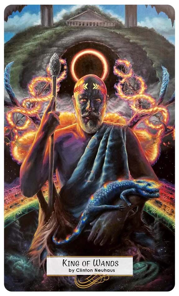 Card of the Day – King of Wands – Thursday, January 17, 2019 — Tarot by&nbsp;Cecelia