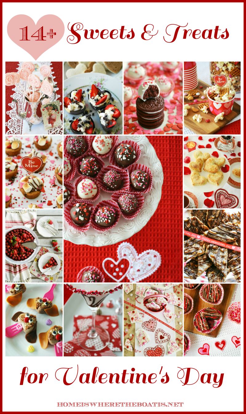 Valentine’s Day Round Up: 14+ Sweets and Treats — Home is Where the Boat&nbsp;Is
