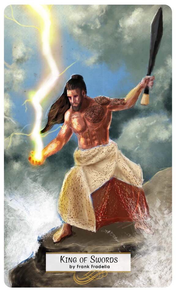 Card of the Day – King of Swords – Monday, February 25, 2019 — Tarot by&nbsp;Cecelia