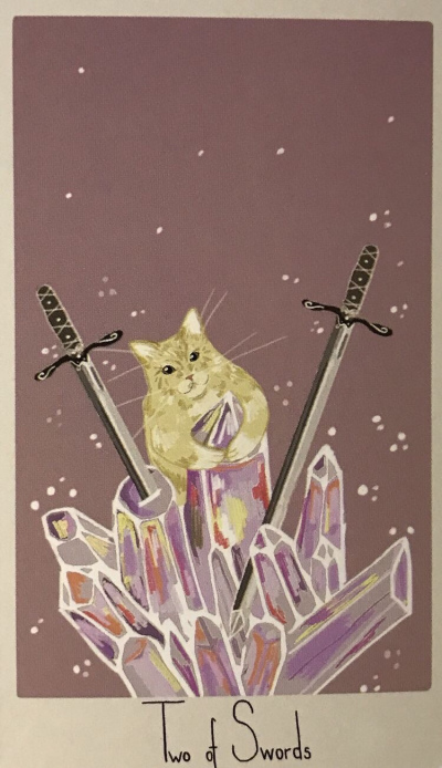 Card of the Day – 2 of Swords – Thursday, February 14, 2019 — Tarot by&nbsp;Cecelia
