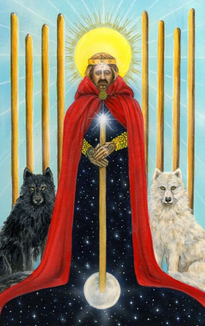 Card of the Day – 9 of Wands – Thursday, February 21, 2019 — Tarot by&nbsp;Cecelia