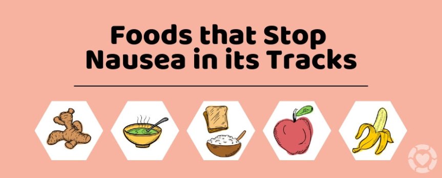 Why you feel Nauseous & Foods that Stop it&nbsp;[Infographic]