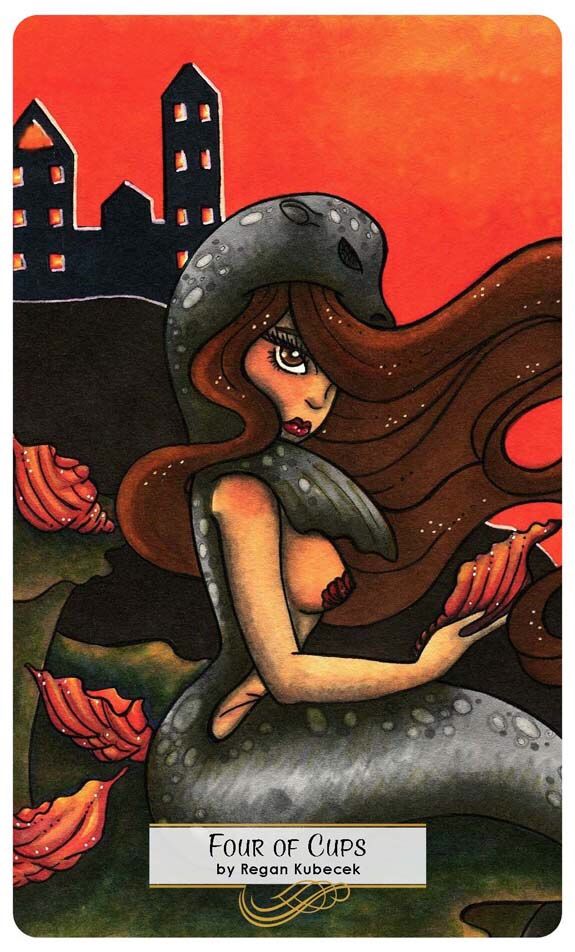 Card of the Day – 4 of Cups – Thursday, March 4, 2019 — Tarot by&nbsp;Cecelia