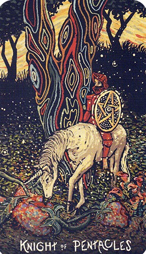 Card of the Day – Knight of Pentacles – Tuesday, March 26, 2019 — Tarot by&nbsp;Cecelia