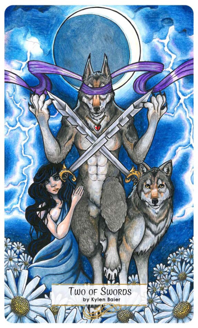 Card of the Day – 2 of Swords – Wednesday, April 3, 2019 — Tarot by&nbsp;Cecelia