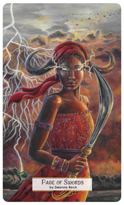 Card of the Day – Page of Swords – Tuesday, April 16, 2019 — Tarot by&nbsp;Cecelia