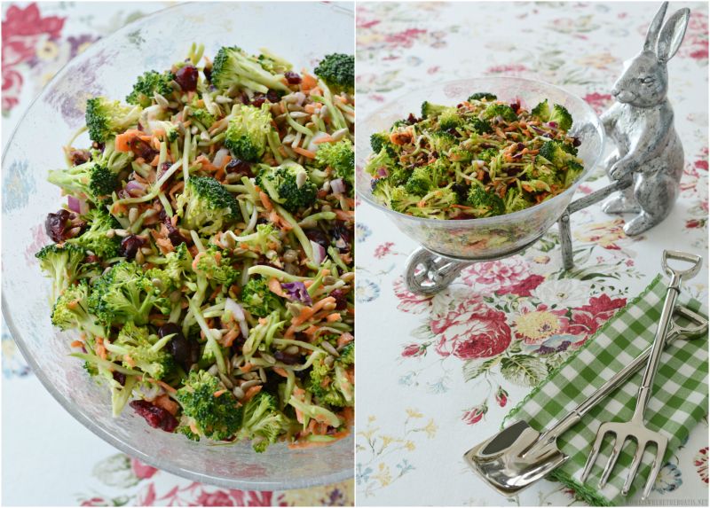 Potluck Sweet and Crunchy Broccoli Salad — Home is Where the Boat&nbsp;Is