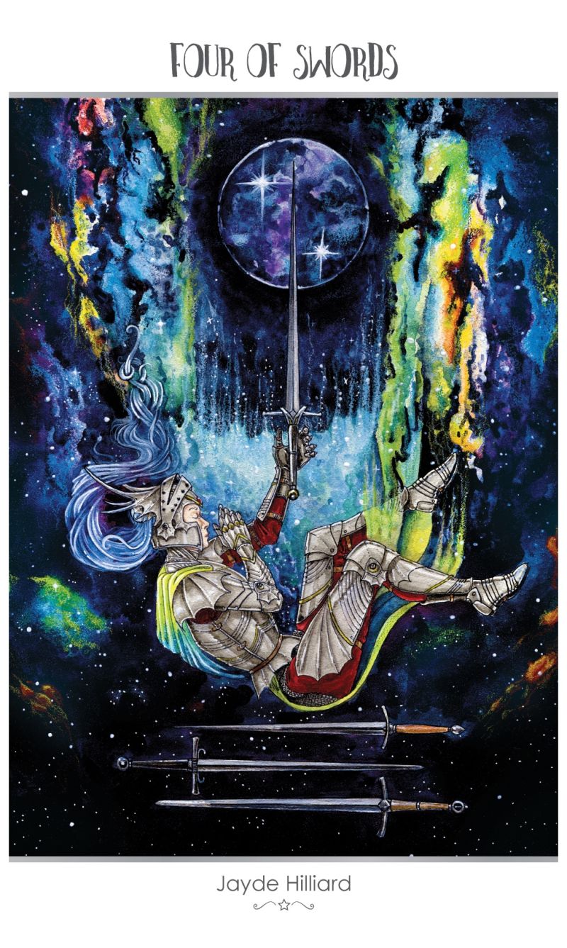 Card of the Day – 4 of Swords – Friday, April 5, 2019 — Tarot by&nbsp;Cecelia