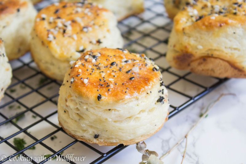 Everything Spice Buttermilk Biscuits — Cooking with a&nbsp;Wallflower
