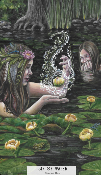 Card of the Day – 6 of Cups – Saturday, May 4, 2019 — Tarot by&nbsp;Cecelia