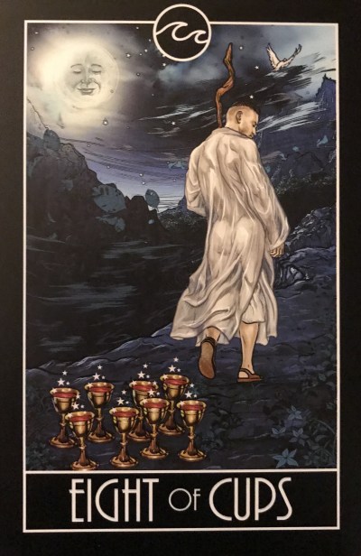 Card of the Day – 8 of Cups – Tuesday, July 2, 2019 — Tarot by&nbsp;Cecelia