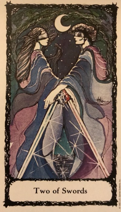 Card of the Day – 2 of Swords – Friday, July 5, 2019 — Tarot by&nbsp;Cecelia