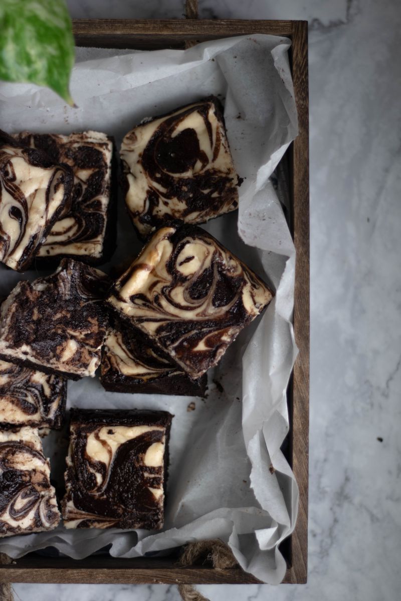 Classic Chocolate Marble Brownies — The Whisk&nbsp;Addict