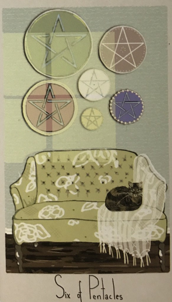 Card of the Day – 6 of Pentacles – Thursday, September 5, 2019 — Tarot by&nbsp;Cecelia