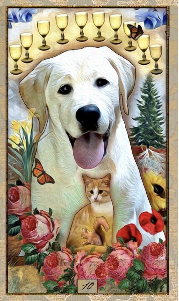 Card of the Day – 10 of Cups – Monday, September 2, 2019 — Tarot by&nbsp;Cecelia