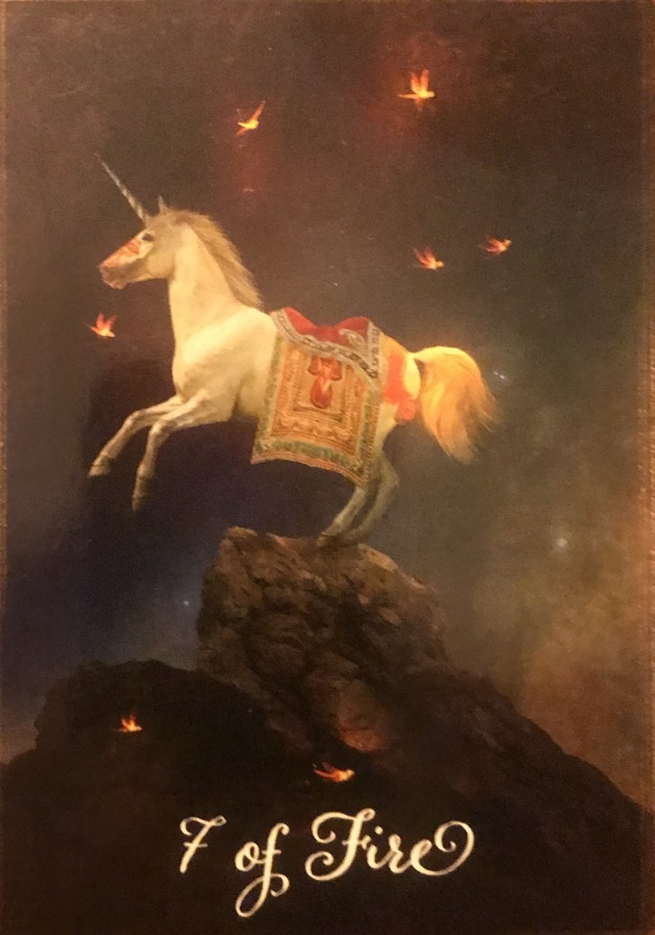 Card of the Day – 7 of Wands (Fire) – Thursday, September 12, 2019 — Tarot by&nbsp;Cecelia