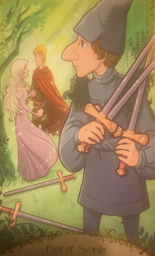 Card of the Day – 5 of Swords – Friday, November 1, 2019 — Tarot by&nbsp;Cecelia