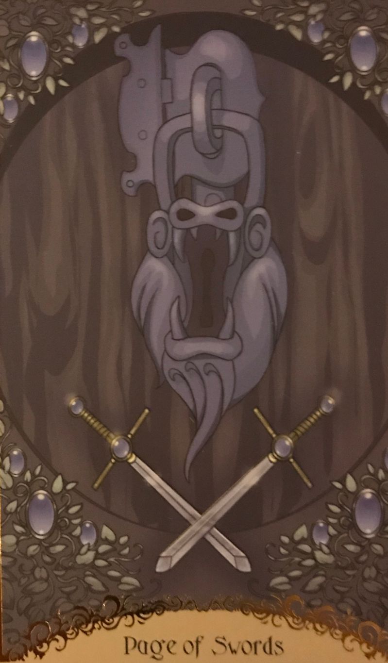 Card of the Day – Page of Swords – Sunday, October 6, 2019 — Tarot by&nbsp;Cecelia