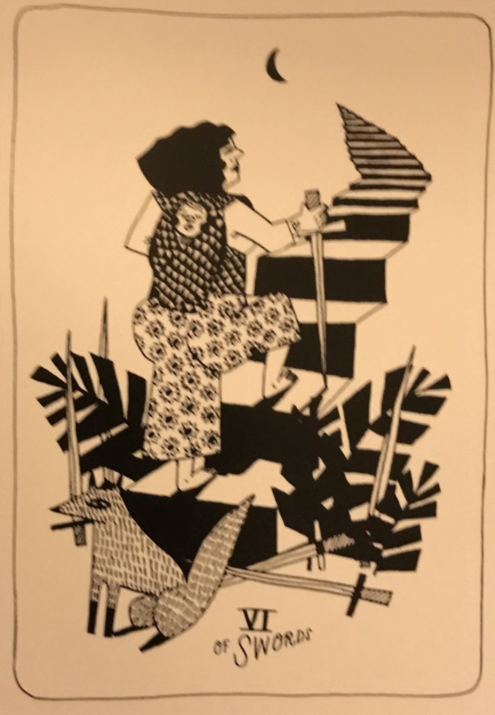 Card of the Day – 6 of Swords – Saturday, October 12, 2019 — Tarot by&nbsp;Cecelia