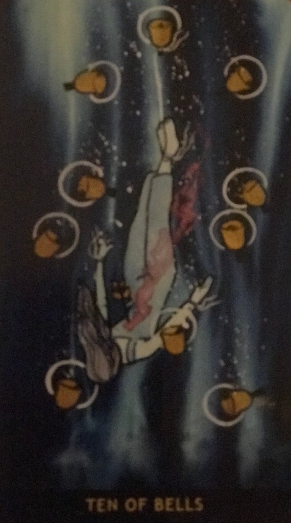 Card of the Day – 10 of Swords (Bells) – Monday, October 14, 2019 — Tarot by&nbsp;Cecelia