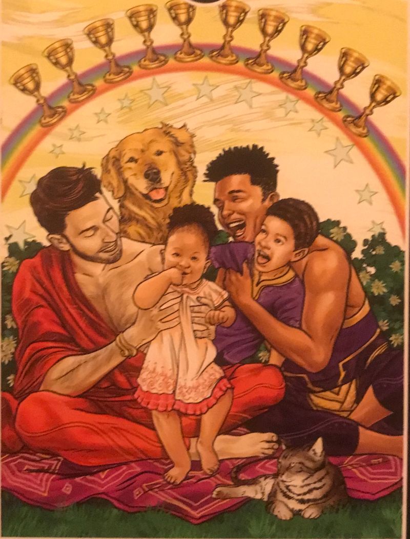 Card of the Day – 10 of Cups – Sunday, October 27, 2019 — Tarot by&nbsp;Cecelia