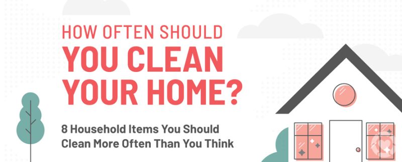 How often should you Clean your Home [Infographic] —&nbsp;ecogreenlove