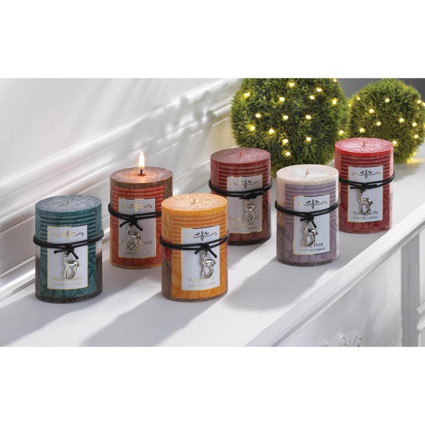 November: candles and fireplace — Wyndesong&nbsp;Collectibles