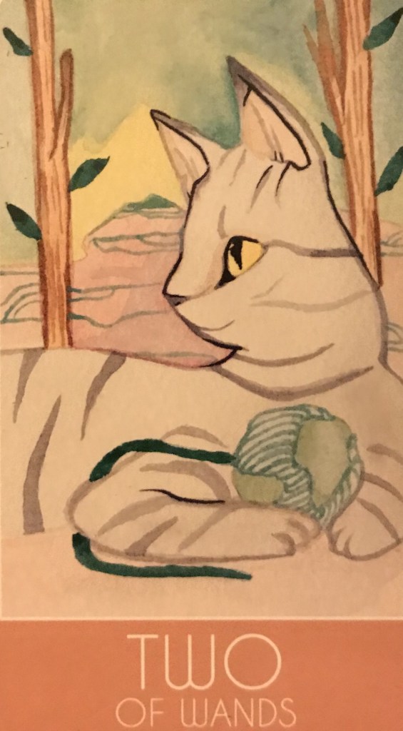 Card of the Day – 2 of Wands – Sunday, November 3, 2019 — Tarot by&nbsp;Cecelia