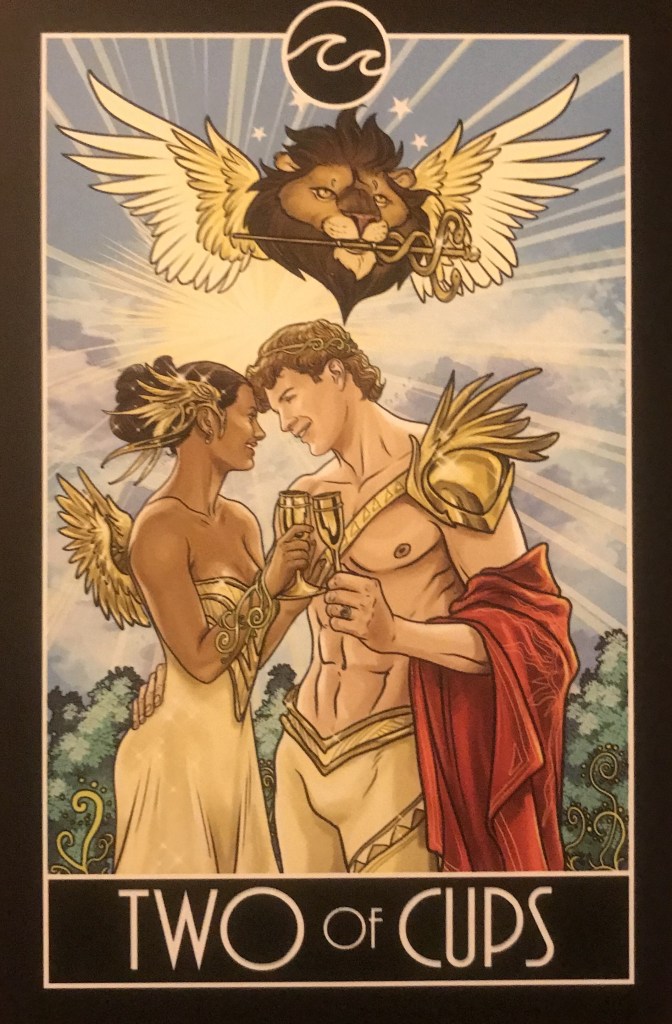 Card of the Day – 2 of Cups – Saturday, November 23, 2019 — Tarot by&nbsp;Cecelia