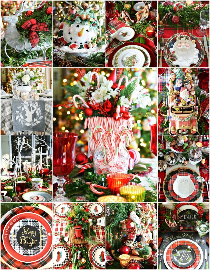 ‘Tis the Season: Merry and Bright Christmas Table and Centerpiece Inspiration! — Home is Where the Boat&nbsp;Is