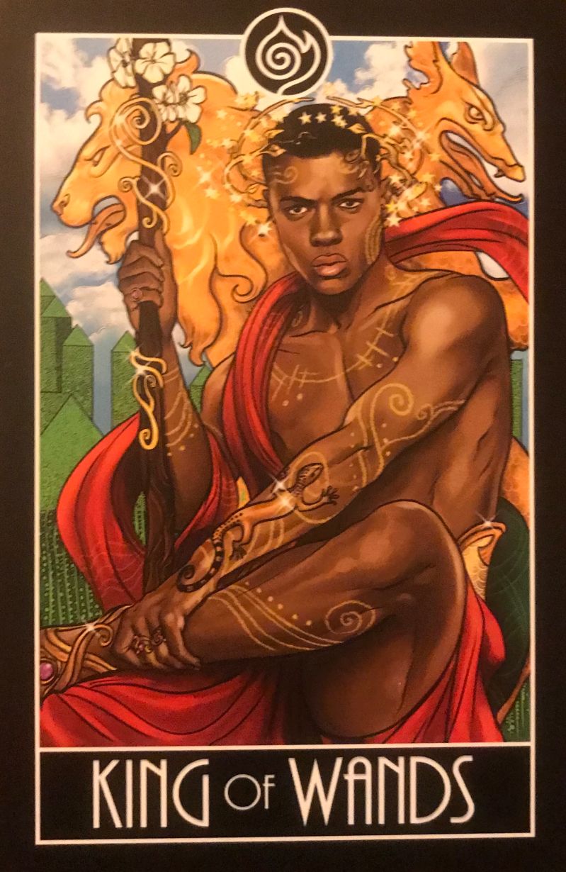 Card of the Day – King of Wands – Monday, December 2, 2019 — Tarot by&nbsp;Cecelia