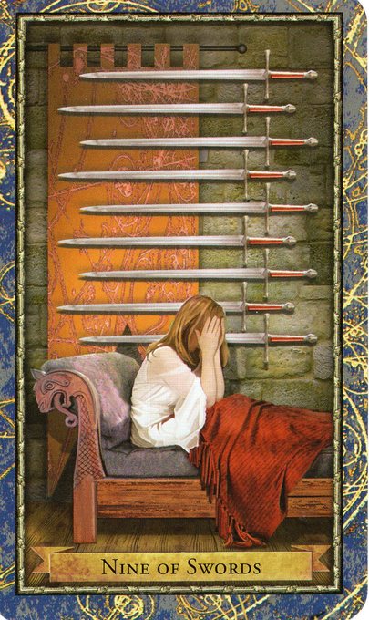 Tarot for Today – 9 of Swords – Thursday, January 30, 2020 – Tarot by Lady Dyanna — Ravenhawks’ Magickal Mystical&nbsp;Places