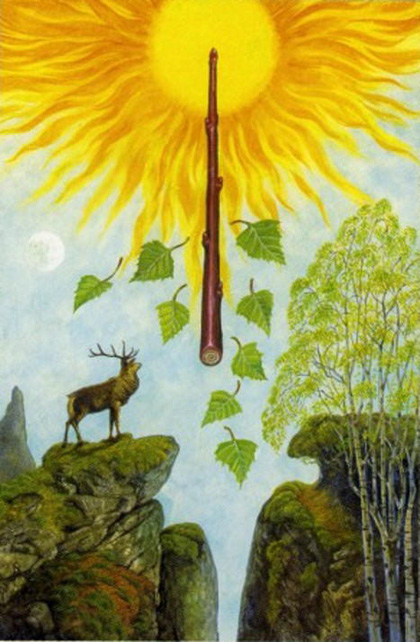 Tarot for Today – Ace of Wands – Monday, February 17, 2020 – Tarot by Lady Dyanna — Ravenhawks’ Magickal Mystical&nbsp;Places