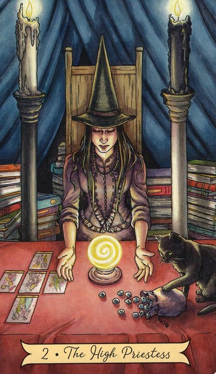 Tarot for Today – The High Priestess – Thursday, February 6, 2020 – Tarot by Lady Dyanna — Ravenhawks’ Magickal Mystical&nbsp;Places