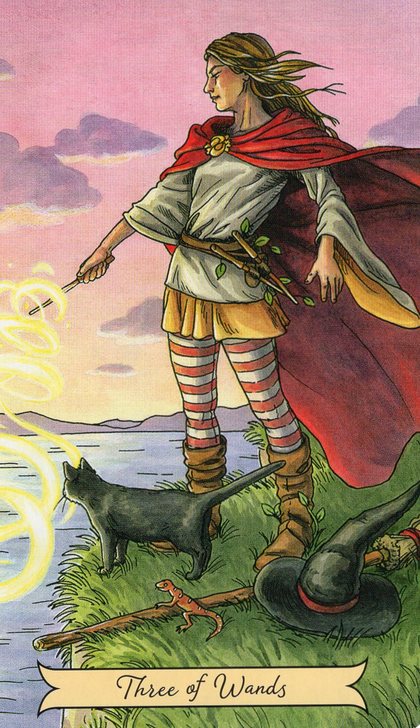 Tarot for Today – 3 of Wands- Friday, March 20, 2020 – Tarot by Lady Dyanna — Ravenhawks’ Magickal Mystical&nbsp;Places