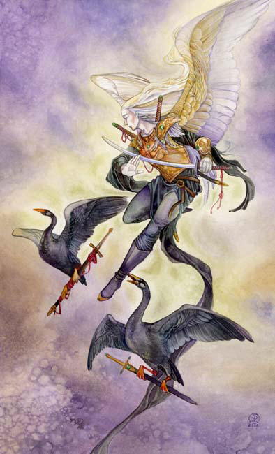 Tarot for Today – 5 of Swords – Thursday, April 9, 2020 – Tarot by Lady Dyanna — Ravenhawks’ Magickal Mystical&nbsp;Places