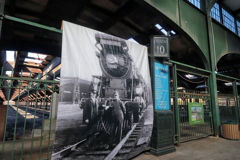Central Railroad of New Jersey Terminal: Blue Comet — National Parks&nbsp;USA