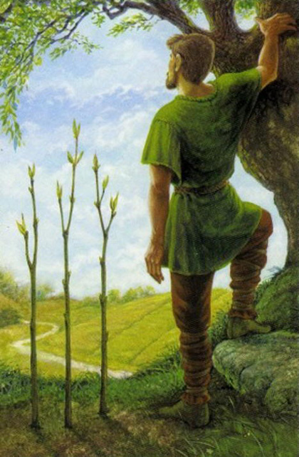 Tarot for Today - 3 of Wands - Thursday, May 21, 2020 - Tarot by Lady Dyanna