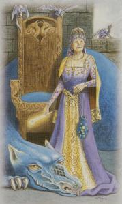 Tarot for Today -Queen of Wands - Tuesday, June 9, 2020 - Tarot by Lady Dyanna