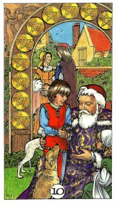 Tarot for Today - 10 of Pentacles - Sunday , July 12, 2020 - Tarot by Lady Dyanna