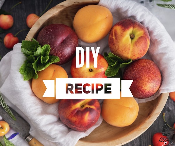 DIY Recipe of the Month: Summertime Peach Liquor • The Organic Alcohol&nbsp;Company
